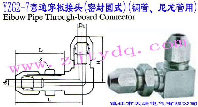 YZG2-7ͨ^(ܷȦʽ)(~)Elbow Pipe Through-board Connector